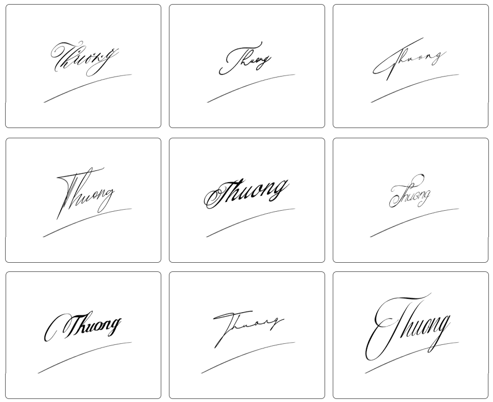 mẫu chữ ký tên thương