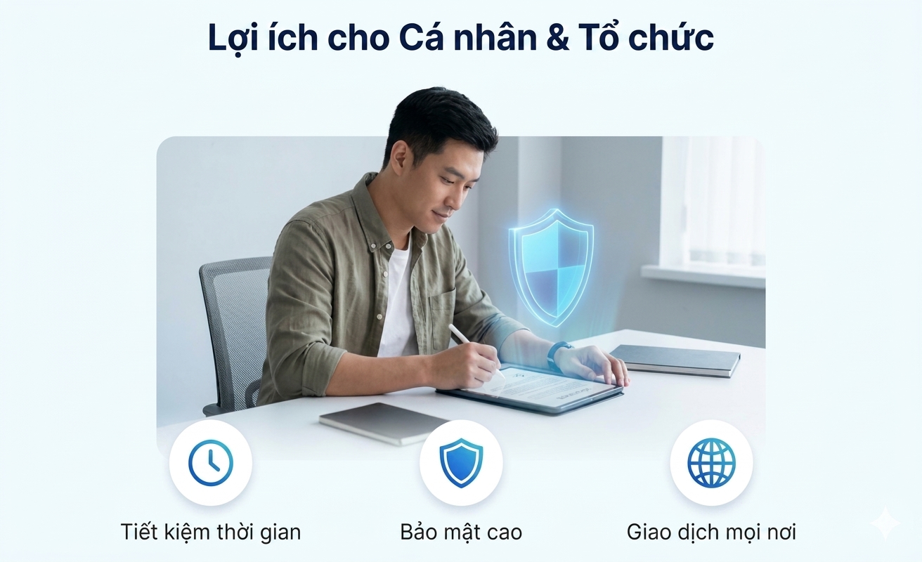 lợi ích chữ ký số giao dịch ngân hàng