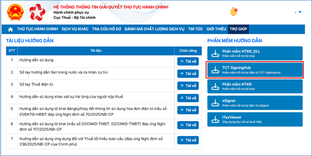tải TCT SigningHub