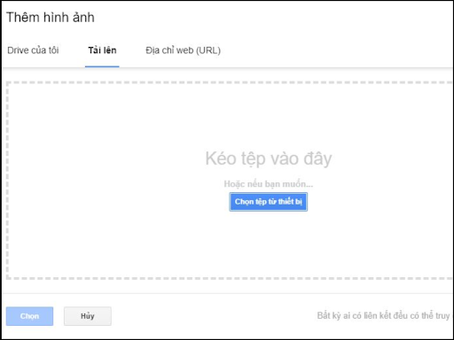 thêm hình ảnh trên chữ ký gmail
