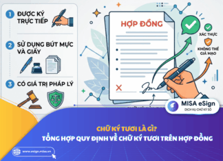 chữ ký tươi là gì