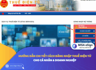 Hướng dẫn CHI TIẾT cách đăng nhập thuế điện tử cho cá nhân & doanh nghiệp đăng nhập thuế điện tử