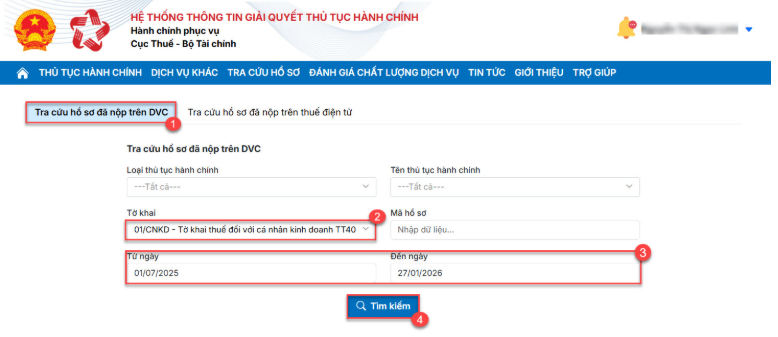 nhập thông tin hồ sơ