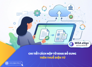 nộp tờ khai bổ sung trên thuế điện tử