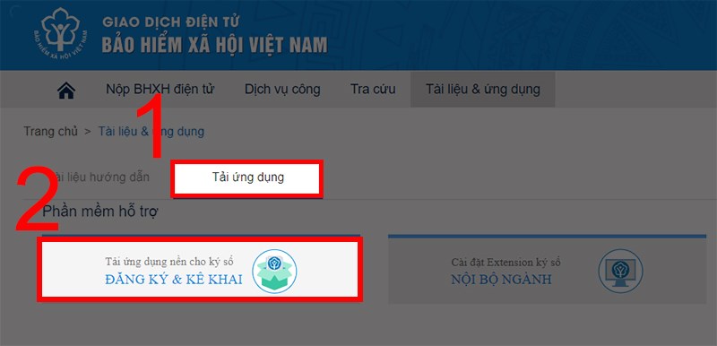 tải ứng dụng nền
