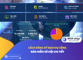 cách đăng ký dịch vụ công bảo hiểm xã hội