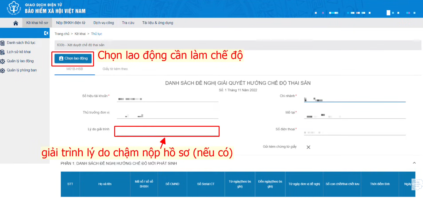 chọn lao động