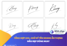 Tổng hợp 100+ chữ ký tên Khang ấn tượng: Mẫu đẹp dùng ngay chữ ký tên khang