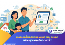 đăng ký người phụ thuộc trên dịch vụ công