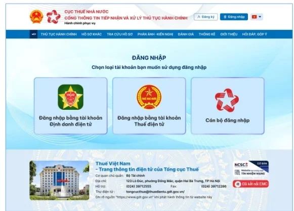 đăng nhập lại