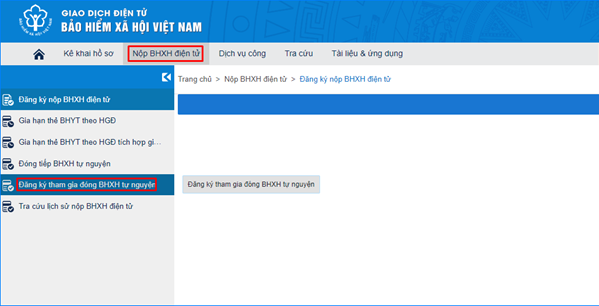 đóng BHXH tự nguyện