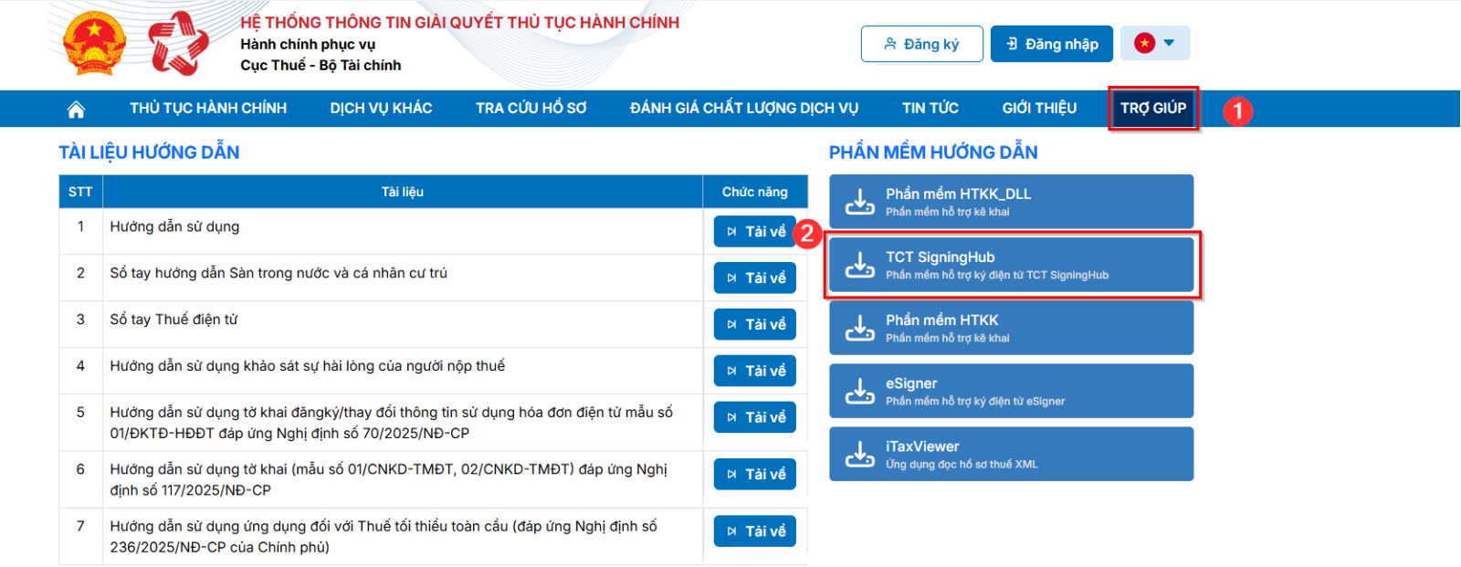 tải plugin ký số