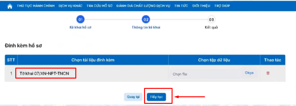 tiếp tục