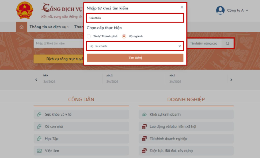 nhập từ khóa tìm kiếm