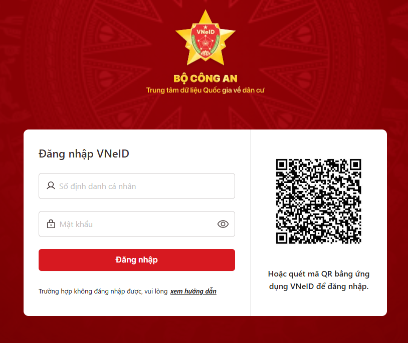 tài khoản định danh
